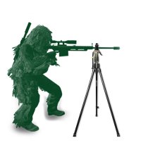 FIERY DEER- Shooting stick, tripod Gen IV