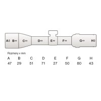 BAUER - Riflescope HJB 6x40 + mount BAU80120