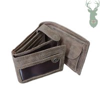 Leather wallet - deer