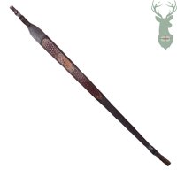 Leather belt for rifle - Deer