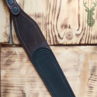 Leather belt for rifle - Deer II