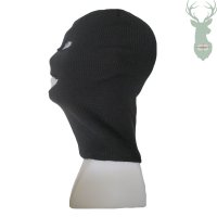Knitted balaclava - black