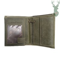 Giorgio Carelli wallet - Wild boar GREEN