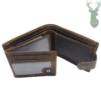 Giorgio Carelli leather wallet - Dachshund