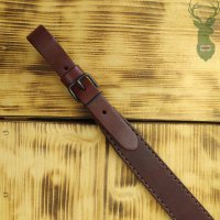 Game Hunter leather rifle belt