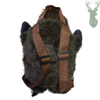 Plush backpack - Wild boar