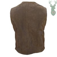 Grizly Leather Vest Light