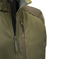 Butte Softshell Vest - Moss &amp; Brown Bark
