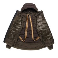 Tarandus jacket - Moss &amp; Brown Bark