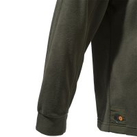 Half Zip Fleece Sweatshirt - Chocolate