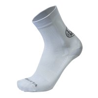 Short Shooting Socks - White &amp; Blue