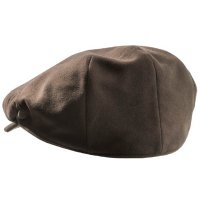 Classic Moleskin Beret - Brown