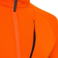 Ceramic Face Fleece Sweatshirt - Orange