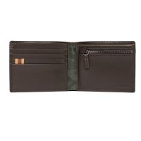 Beretta Bifold Coin Classic Wallet - Brown