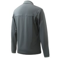 Miller Long Sleeve Polo - Smoked Pearl