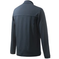 Miller Long Sleeve Polo - Dark Blue