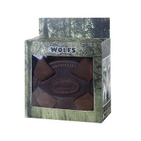 2wolfs FOREST - Shoulder straps for binoculars brown