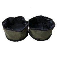 2wolfs - Travel bowl for 2 dogs