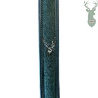 Gun belt width 3 cm with embroidery Deer
