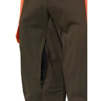 Balcan trousers - Green moss &amp; Orange