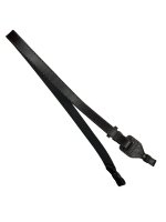 Leather gun belt without pattern