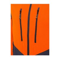 Rupicapra Sweatshirt - Ebony &amp; Orange