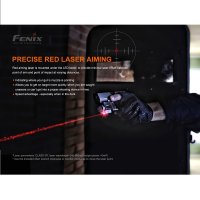 Fenix GL22 laser flashlight for gun