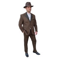 HUBA suit - brown (size 60-68)