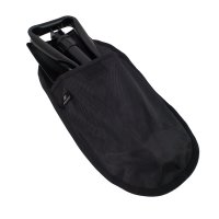 PETREQ 3-piece foldable NATO shovel with case - black