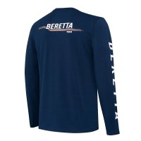 Beretta Team T-shirt LS - Blue Total Eclipse
