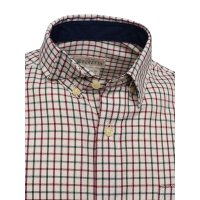 Ellis LS Shirt - Ivory &amp; Green Check
