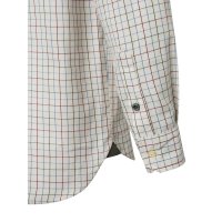 Charlow LS Shirt - Ivory &amp; Blue Check