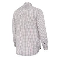 Charlow LS Shirt - White &amp; Green Check