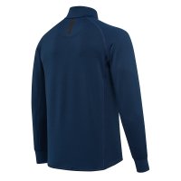 Stretch Tech Half Zip Fleece Sweatshirt - Blue Total Eclipse