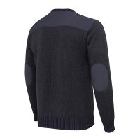 Wilton Crew Neck Tech Sweater - Ebony