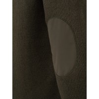 Kent V-Neck Tech Sweater - Moss&amp;brownbark