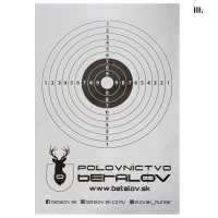 Paper target A1 - more types