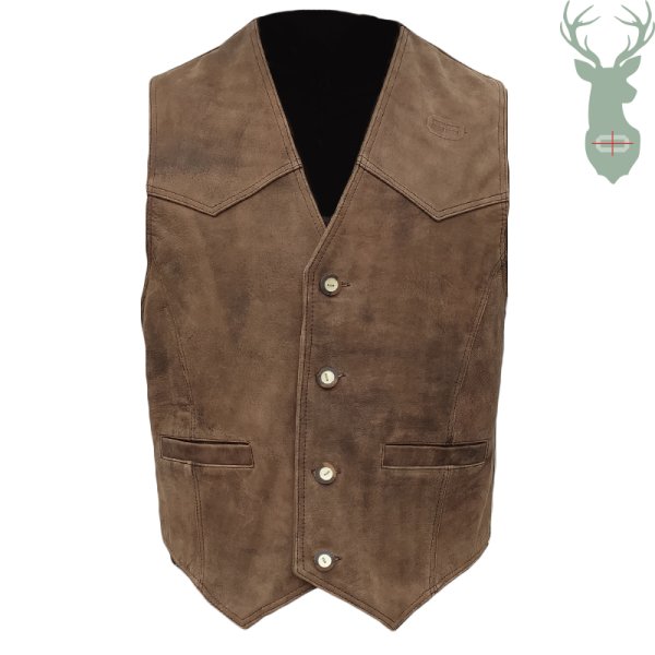 MOKA leather vest