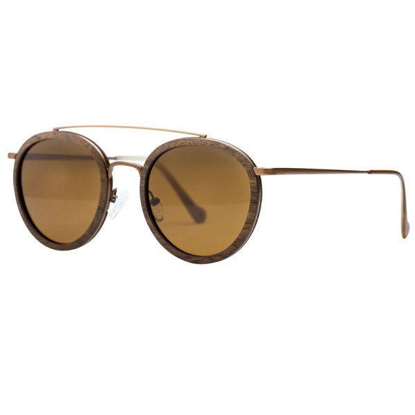 Meerblick Bronze wooden glasses