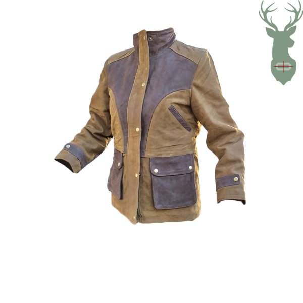 Women's leather coat DUO