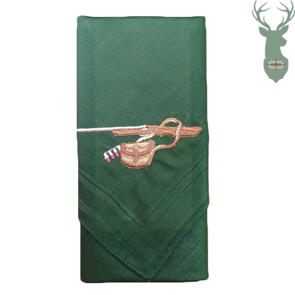 Decorative handkerchief - motif Gun