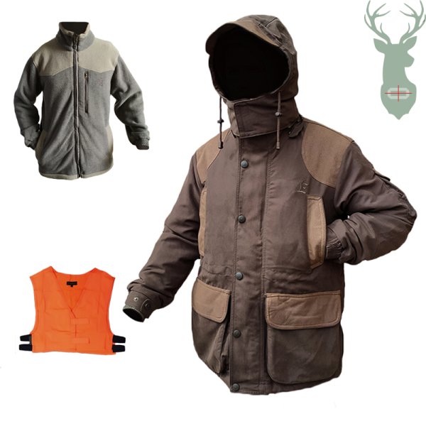 EDELWILD hunting winter jacket - 3in1