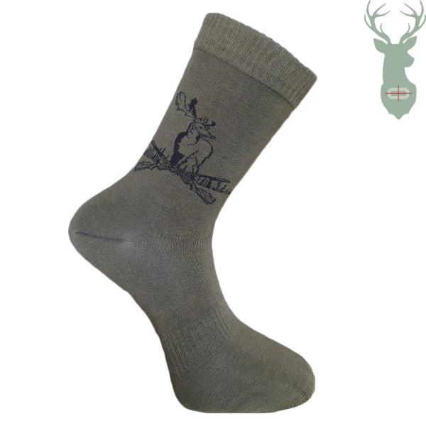 Hunting Socks Socks - Deer and Gun