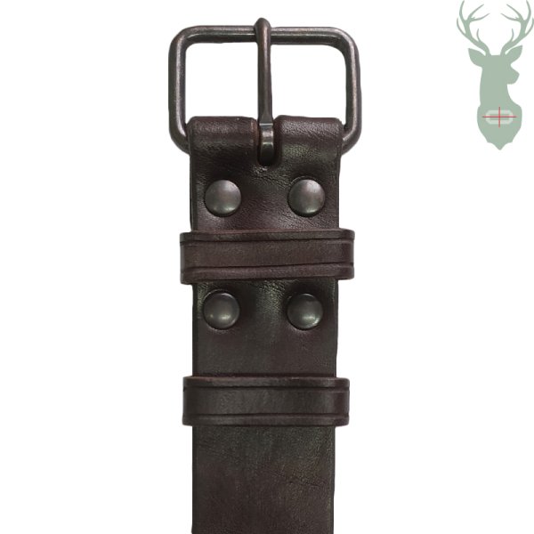 Leather belt OVERSIZE III