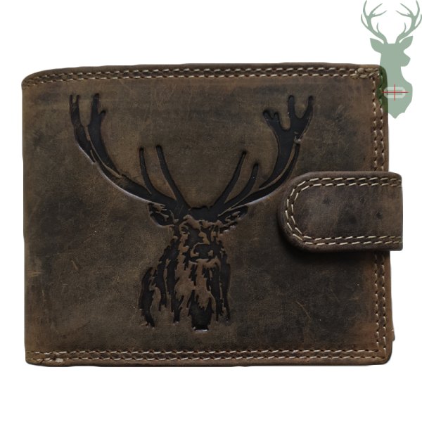 Giorgio Carelli leather wallet - Deer