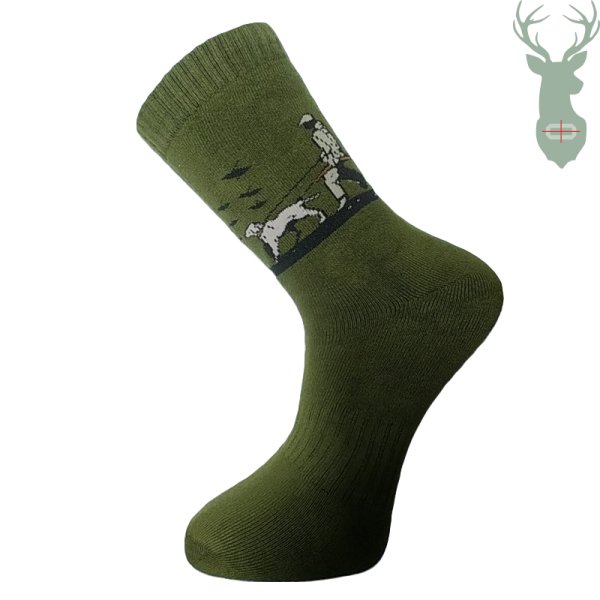 Hunting Socks Thermo Socks - Hunting with dog