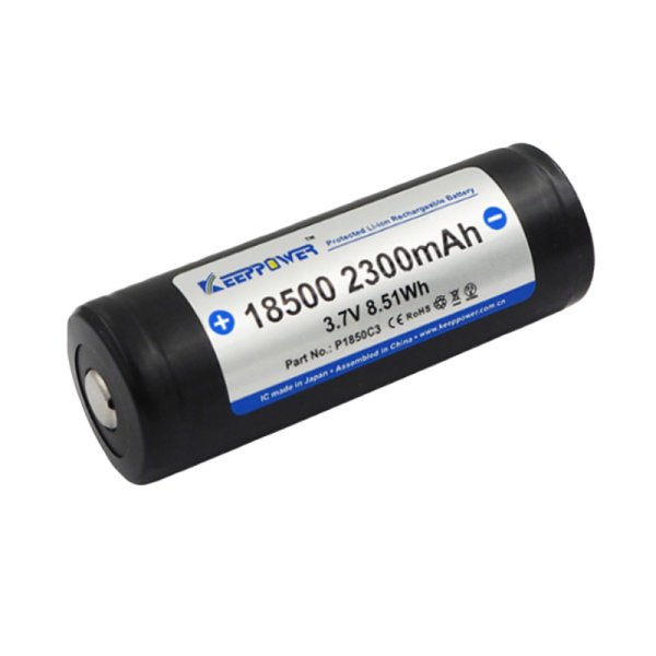 Keeppower 18500 2300mAh 3,7V - protected
