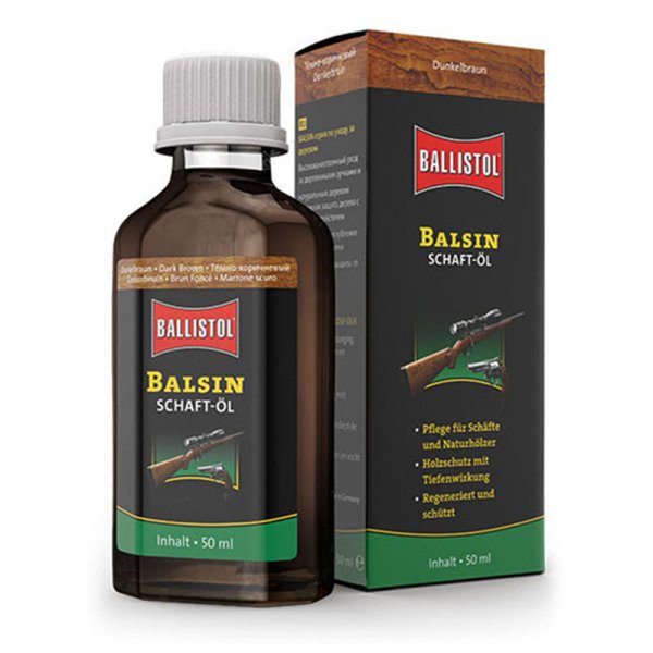 Ballistol Balsin - oil dark brown 50ml