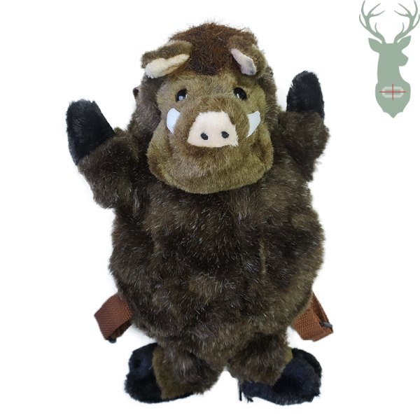 Plush backpack - Wild boar