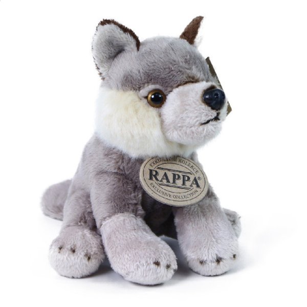 Mini plush wolf